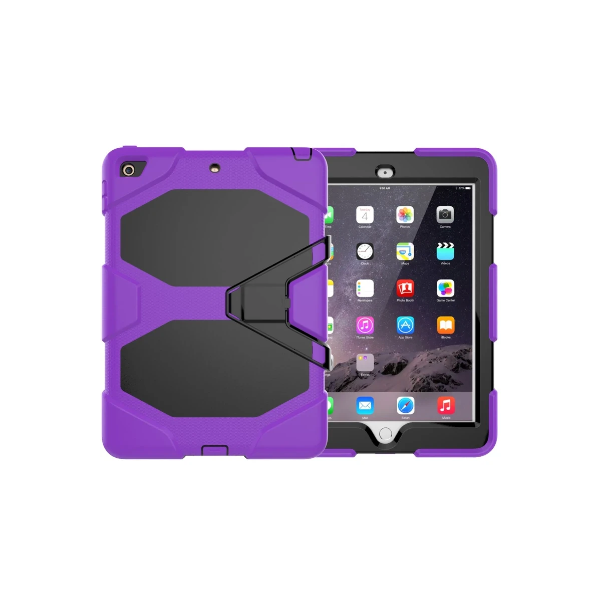 Apple iPad 5 Air 9.7 Kılıf Griffin Tablet Kapak - Mor