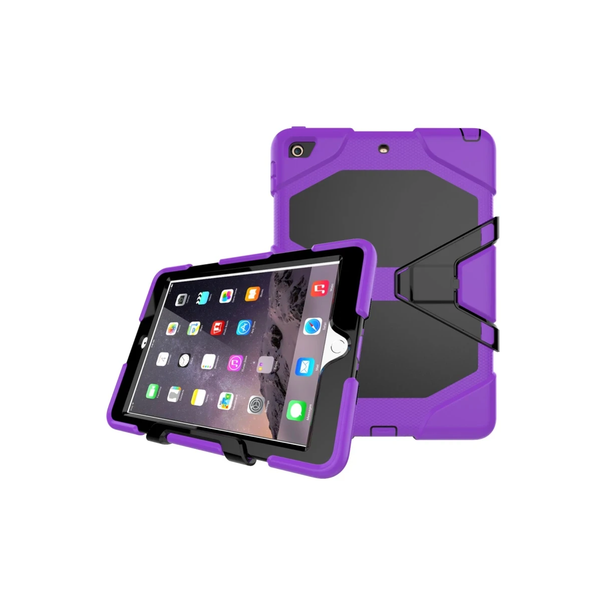 Apple iPad 5 Air 9.7 Kılıf Griffin Tablet Kapak - Mor