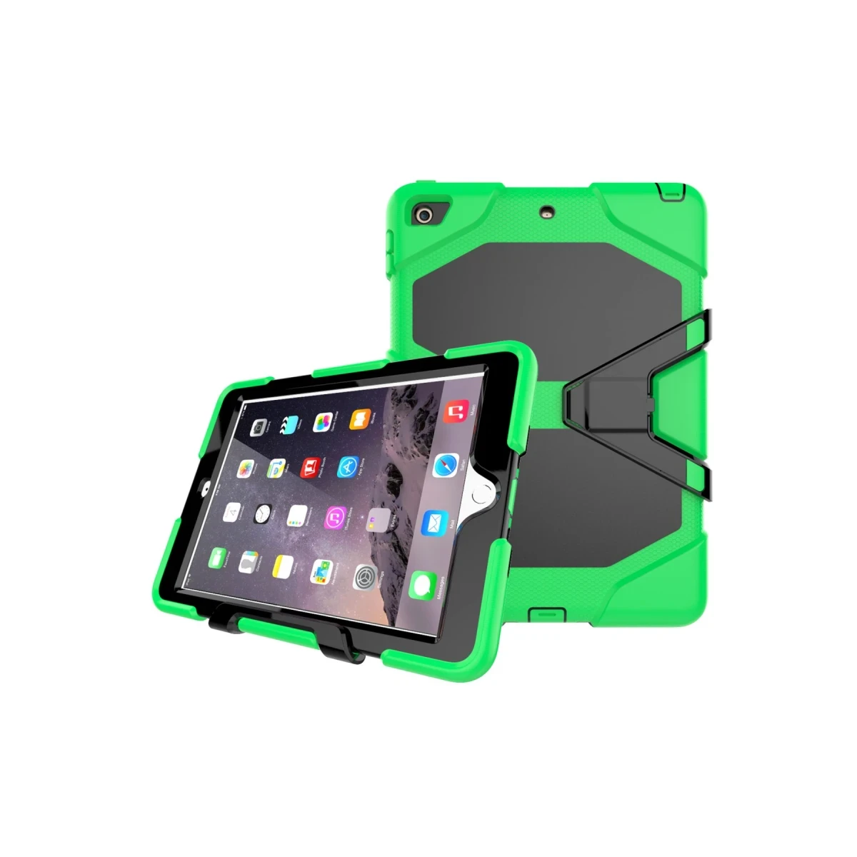 Apple iPad 5 Air 9.7 Kılıf Griffin Tablet Kapak - Yeşil