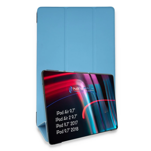 Apple iPad 5 Air 9.7 Kılıf Tablet Smart Kılıf - Mavi