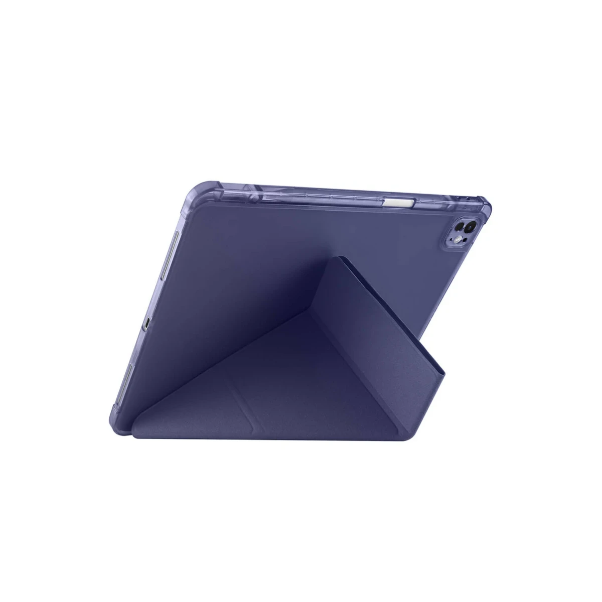 Apple iPad Air 13 (2024) Kılıf Kalemlikli Mars Tablet Kılıfı - Siyah