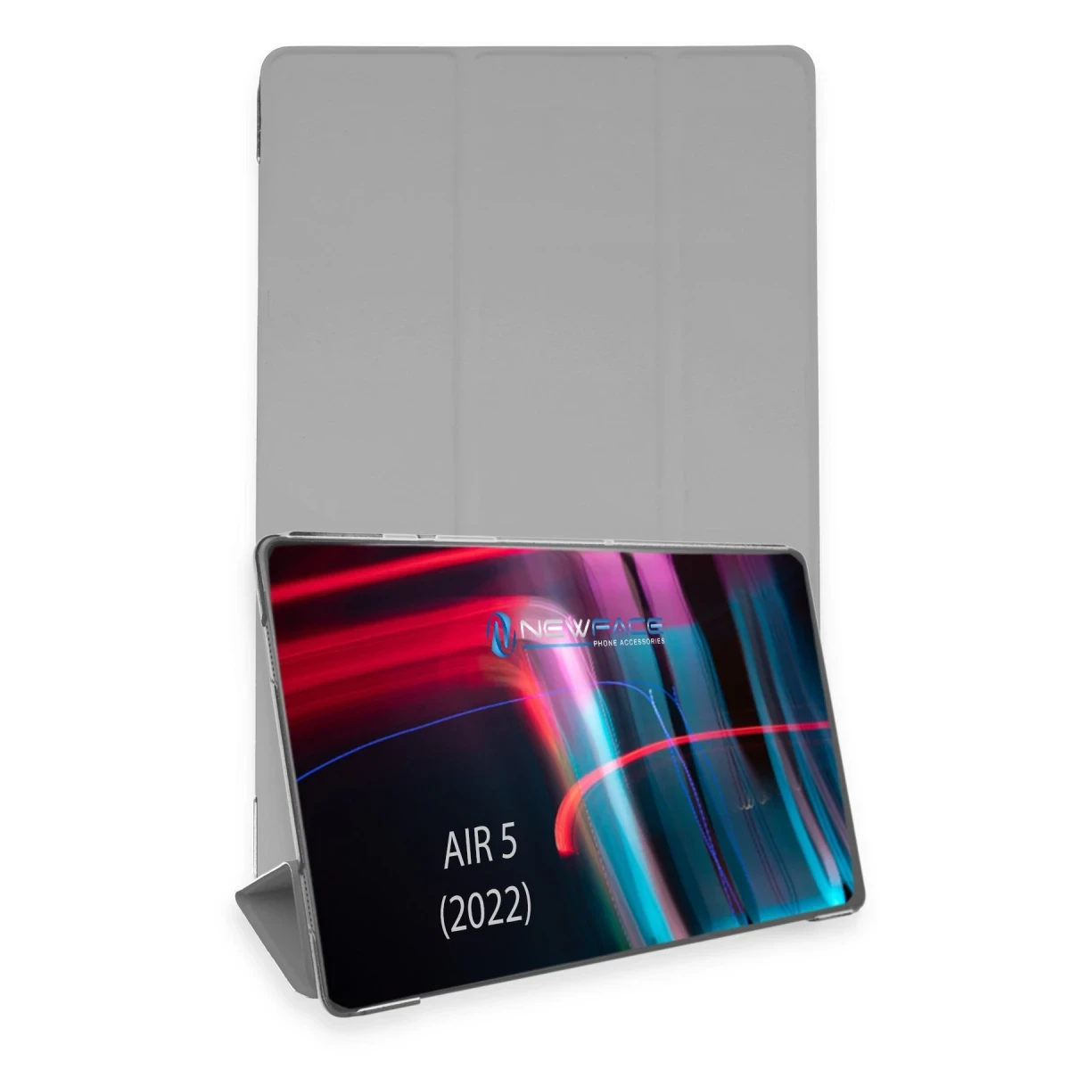 Apple iPad Air 5 (2022) Kılıf Tablet Smart Kılıf - Gri