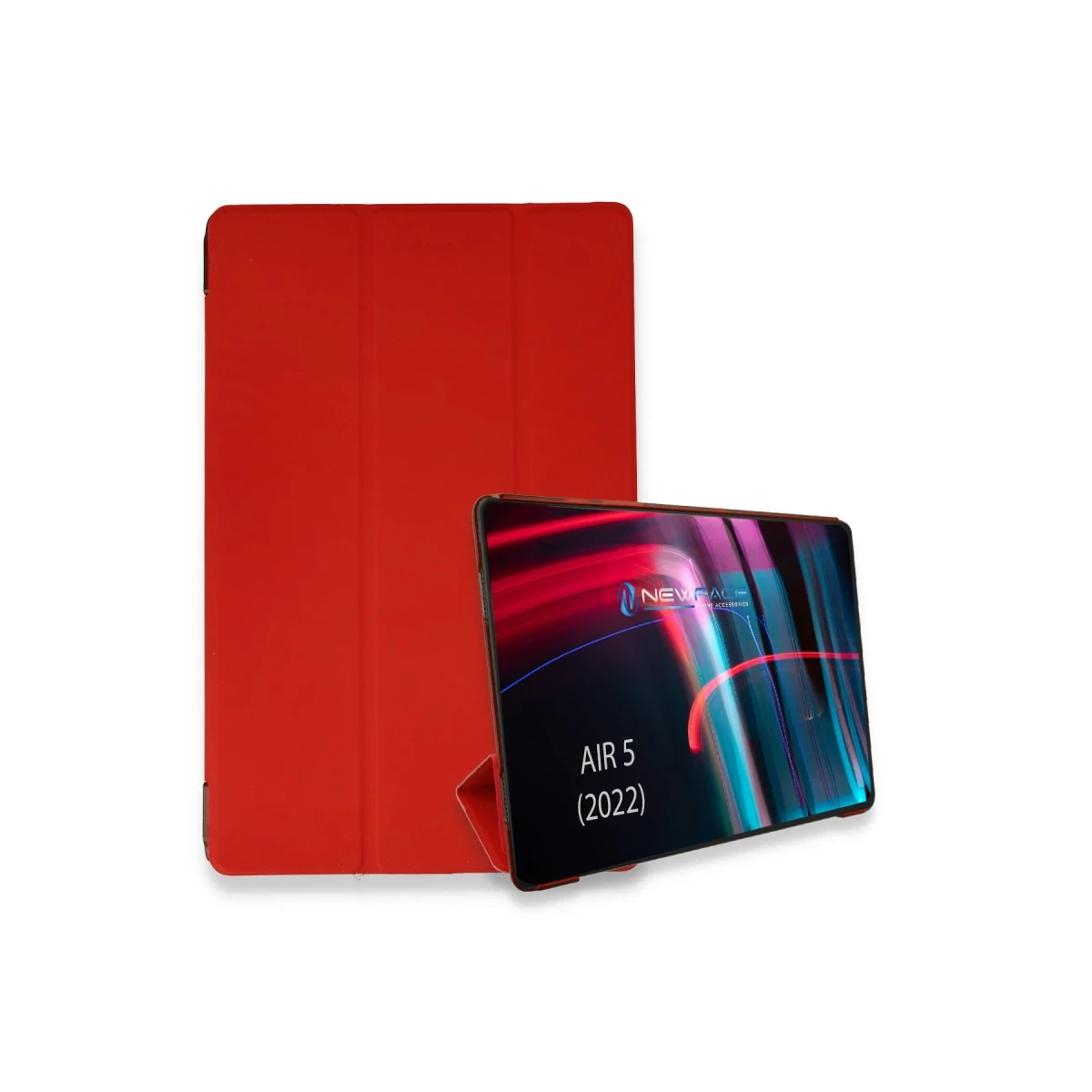 Apple iPad Air 5 (2022) Kılıf Tablet Smart Kılıf - Kırmızı