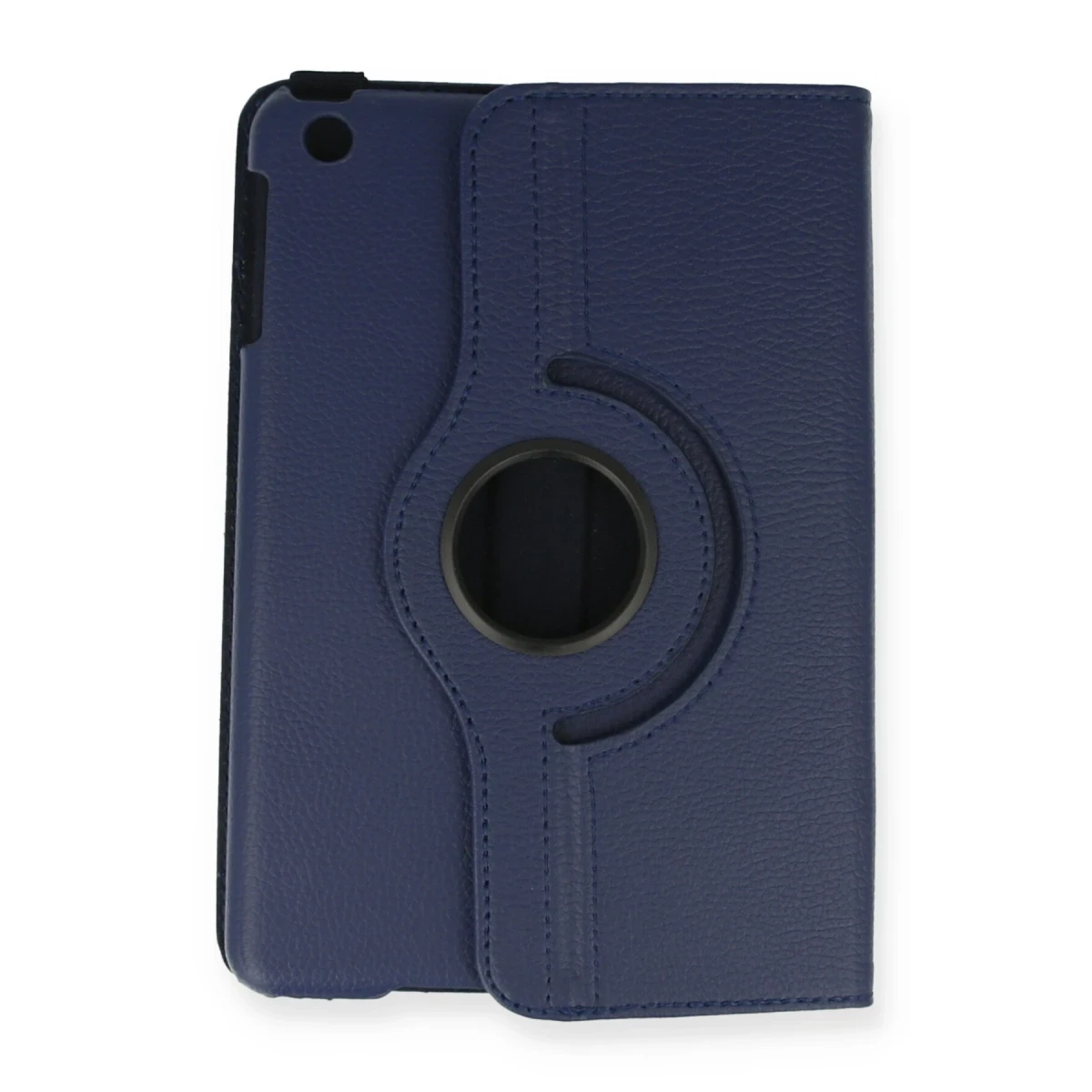 Apple iPad Mini 1 Kılıf 360 Tablet Deri Kılıf - Lacivert