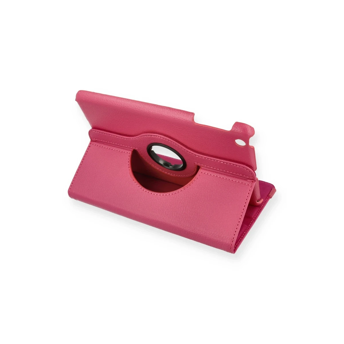 Apple iPad Mini 1 Kılıf 360 Tablet Deri Kılıf - Pembe