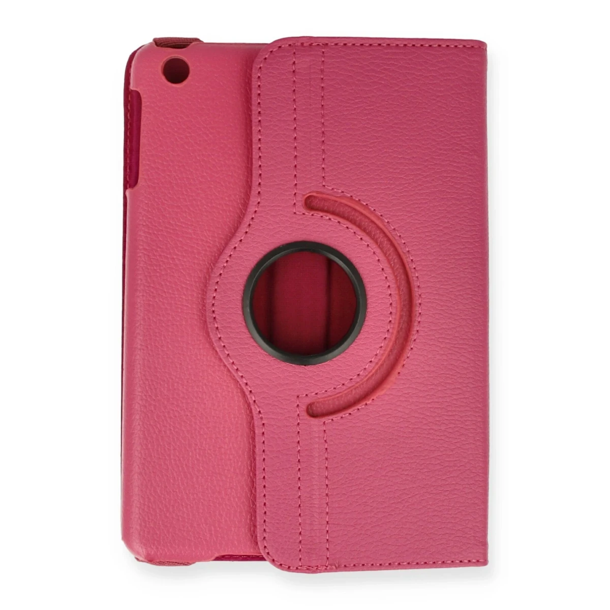 Apple iPad Mini 1 Kılıf 360 Tablet Deri Kılıf - Pembe