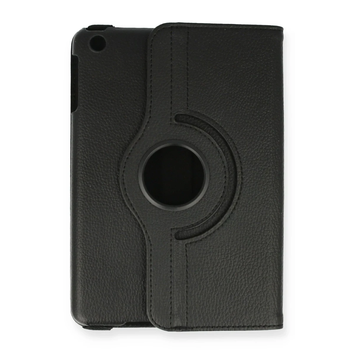 Apple iPad Mini 1 Kılıf 360 Tablet Deri Kılıf - Siyah
