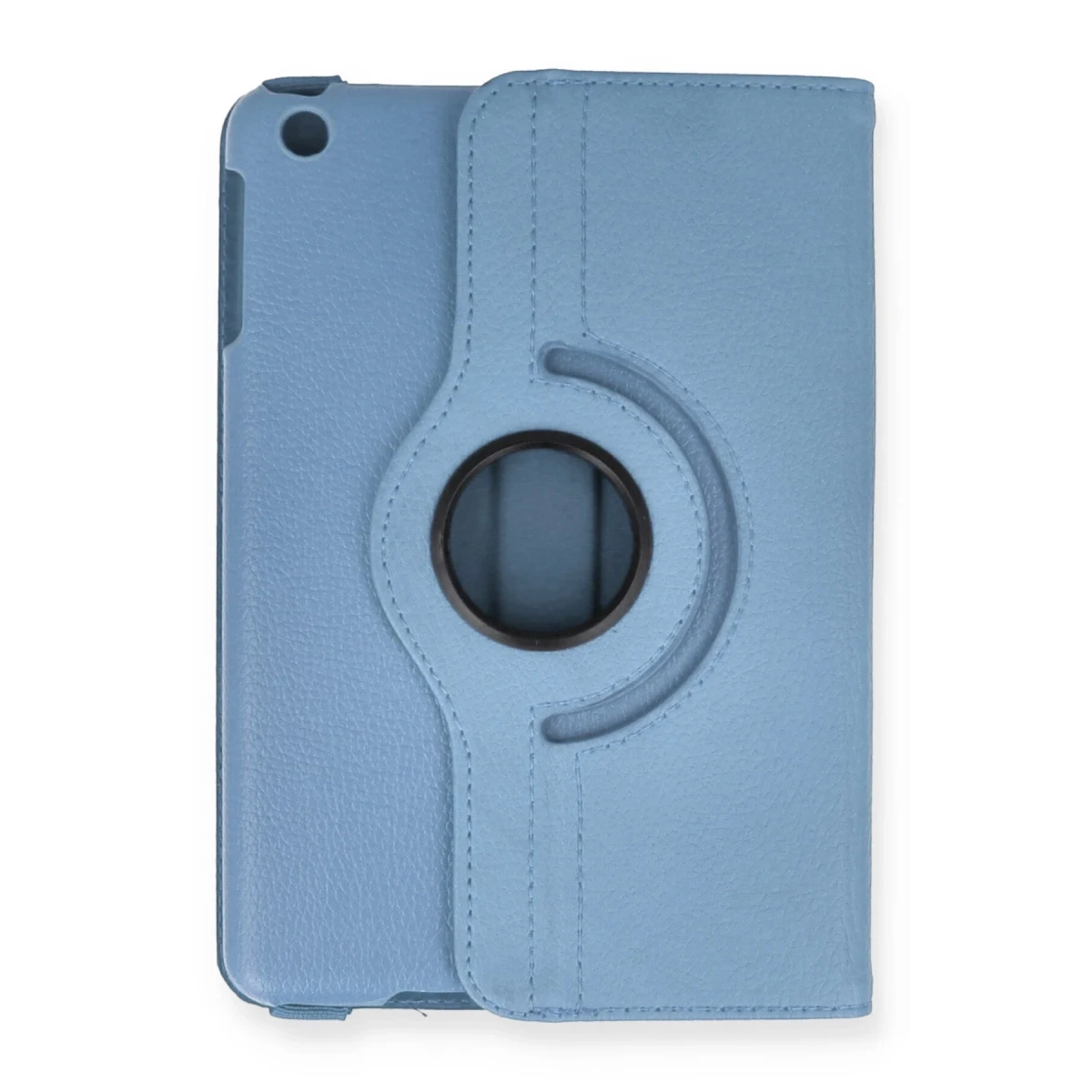 Apple iPad Mini 1 Kılıf 360 Tablet Deri Kılıf - Turkuaz