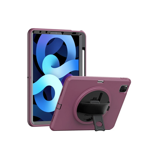 Apple iPad Pro 11 (2018) Kılıf Hand Strap Tablet Kılıfı - Mürdüm