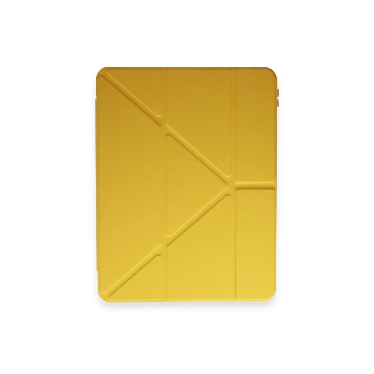 Apple iPad Pro 11 (2018) Kılıf Kalemlikli Mars Tablet Kılıfı - Açık Sarı