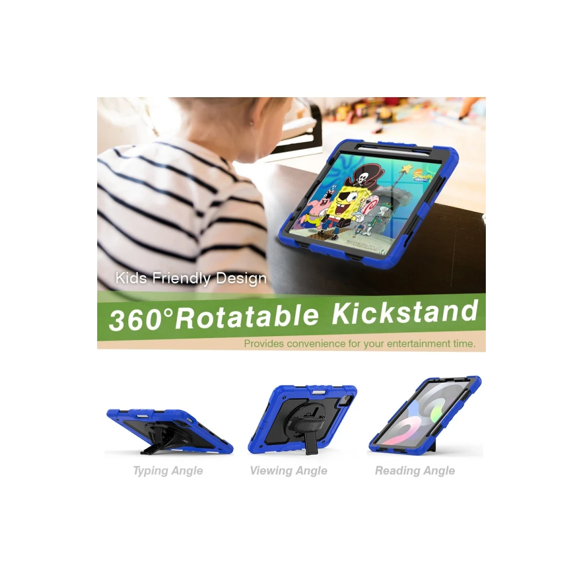 Apple iPad Pro 11 (2020) Kılıf Pars Tablet Kapak - Mavi