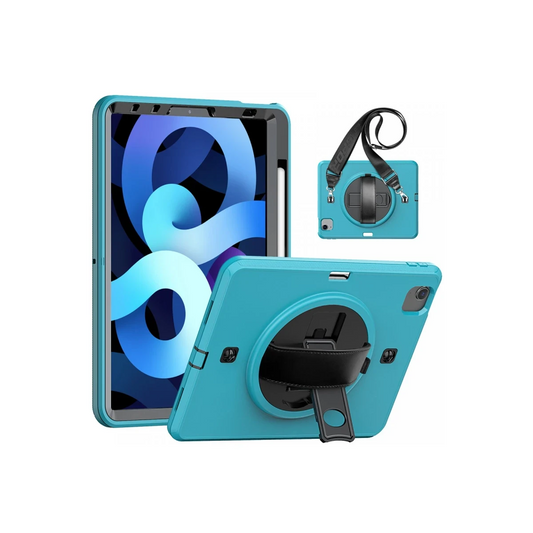 Apple iPad Pro 11 (2020) Kılıf Strap-C Otterbox Tablet Kapak - Mavi