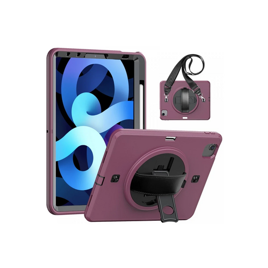Apple iPad Pro 11 (2020) Kılıf Strap-C Otterbox Tablet Kapak - Mürdüm