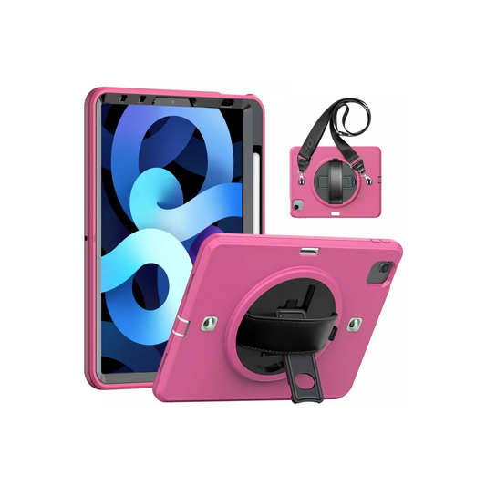 Apple iPad Pro 11 (2020) Kılıf Strap-C Otterbox Tablet Kapak - Pembe