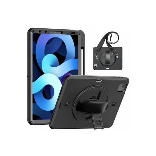 Apple iPad Pro 11 (2020) Kılıf Strap-C Otterbox Tablet Kapak - Siyah