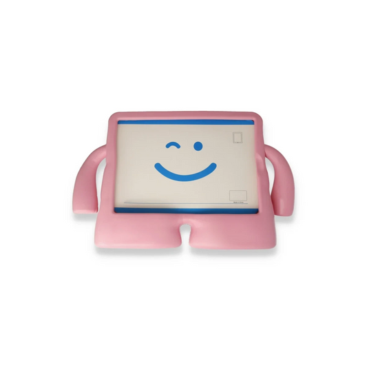 Apple iPad Pro 11 (2021) Kılıf Karakter Tablet Silikon - Açık Pembe