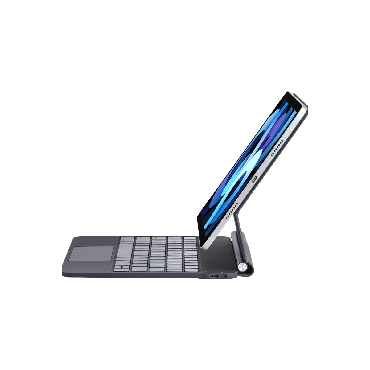Apple iPad Pro 11 (2022) Kılıf X7 Magic Manyetik Klavyeli Tablet Kılıfı - Siyah