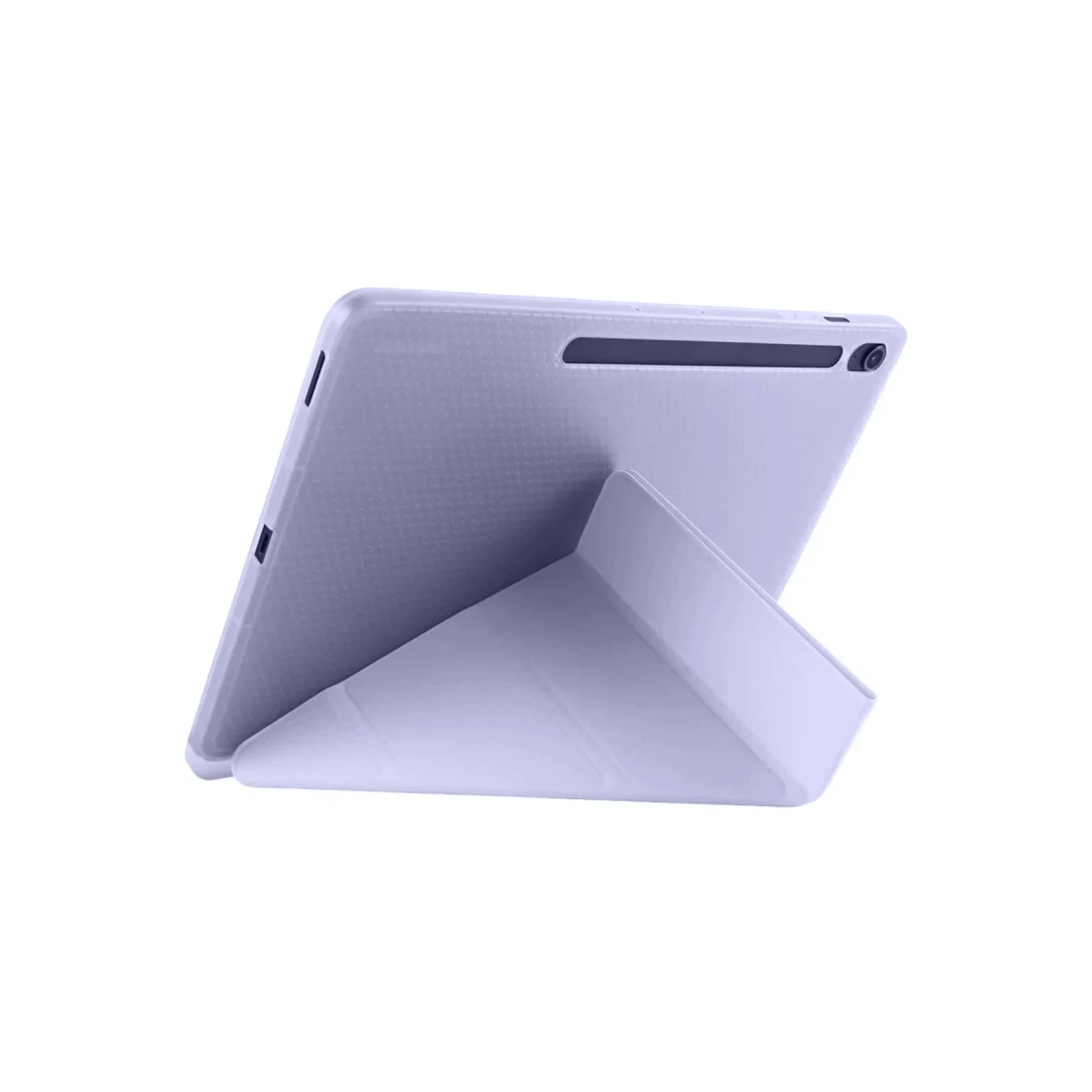 Apple iPad Pro 11 (2024) Kılıf Kalemlikli Hugo Tablet Kılıfı - Lila