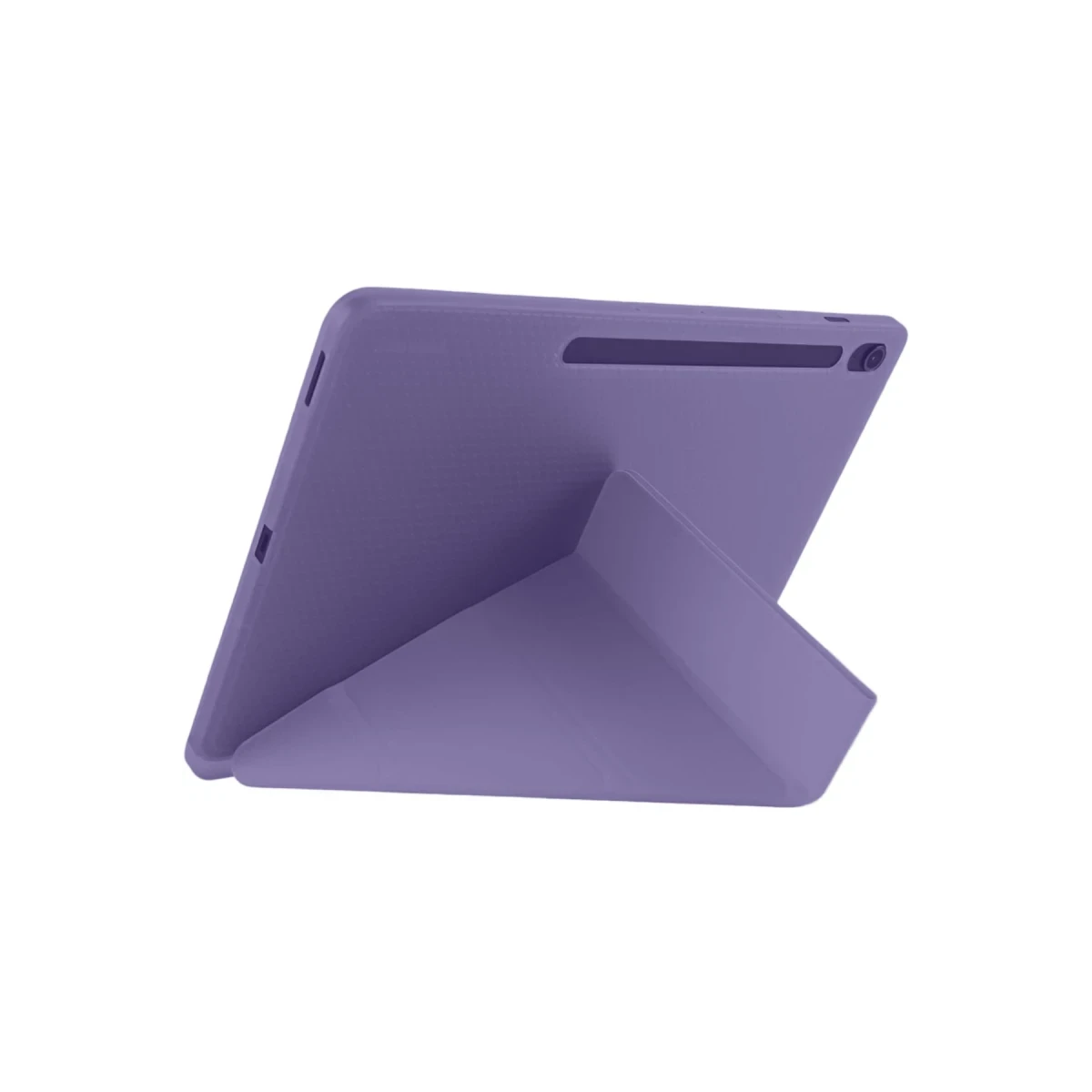 Apple iPad Pro 11 (2024) Kılıf Kalemlikli Hugo Tablet Kılıfı - Mor