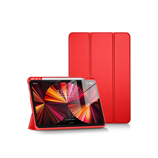 Apple iPad Pro 11 (2024) Kılıf Tablet Smart Kılıf - Kırmızı