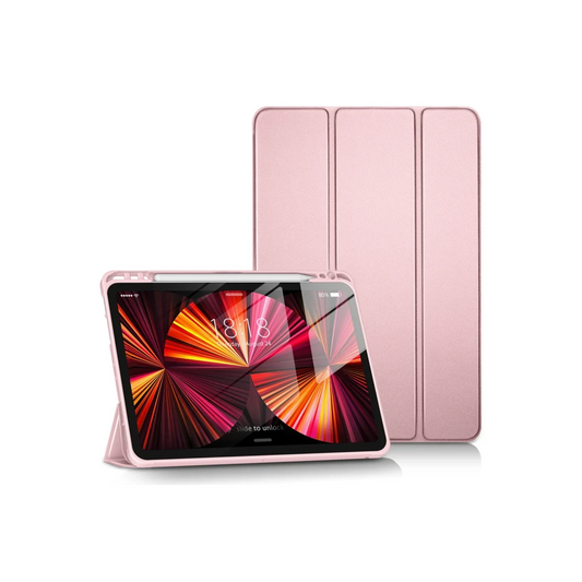 Apple iPad Pro 11 (2024) Kılıf Tablet Smart Kılıf - Pembe