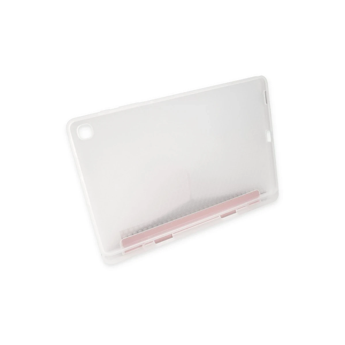 Apple iPad Pro 12.9 (2021) Kılıf Kalemlikli Mars Tablet Kılıfı - Rose Gold