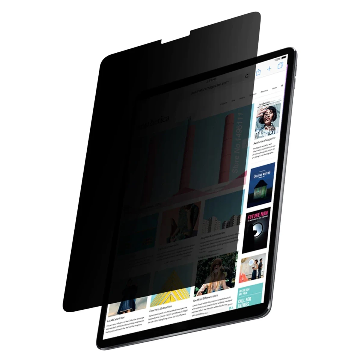 Apple iPad Pro 12.9 (2021) Tablet Hayalet Full Glue Ekran Koruyucu