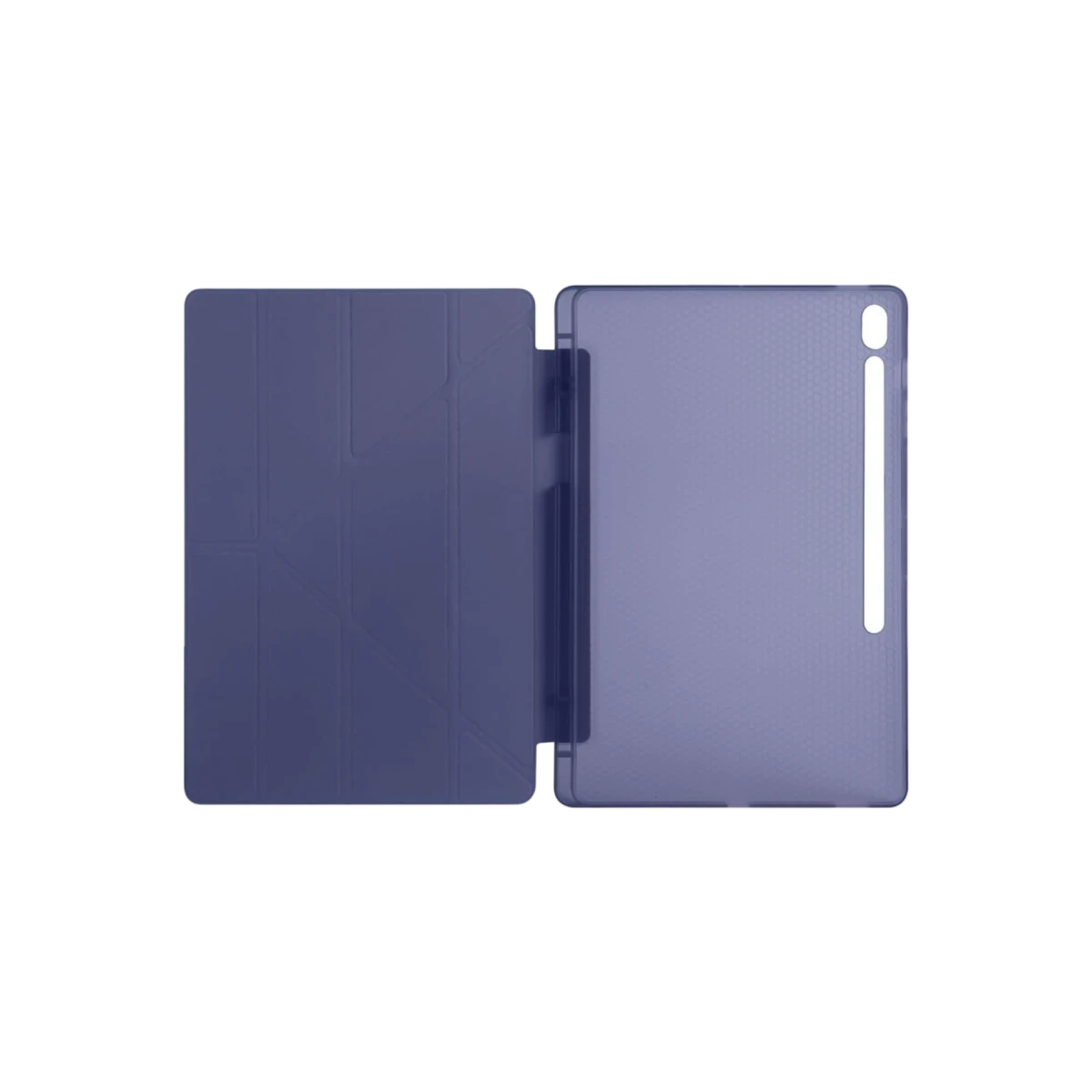 Apple iPad Pro 13 (2024) Kılıf Kalemlikli Hugo Tablet Kılıfı - Lacivert