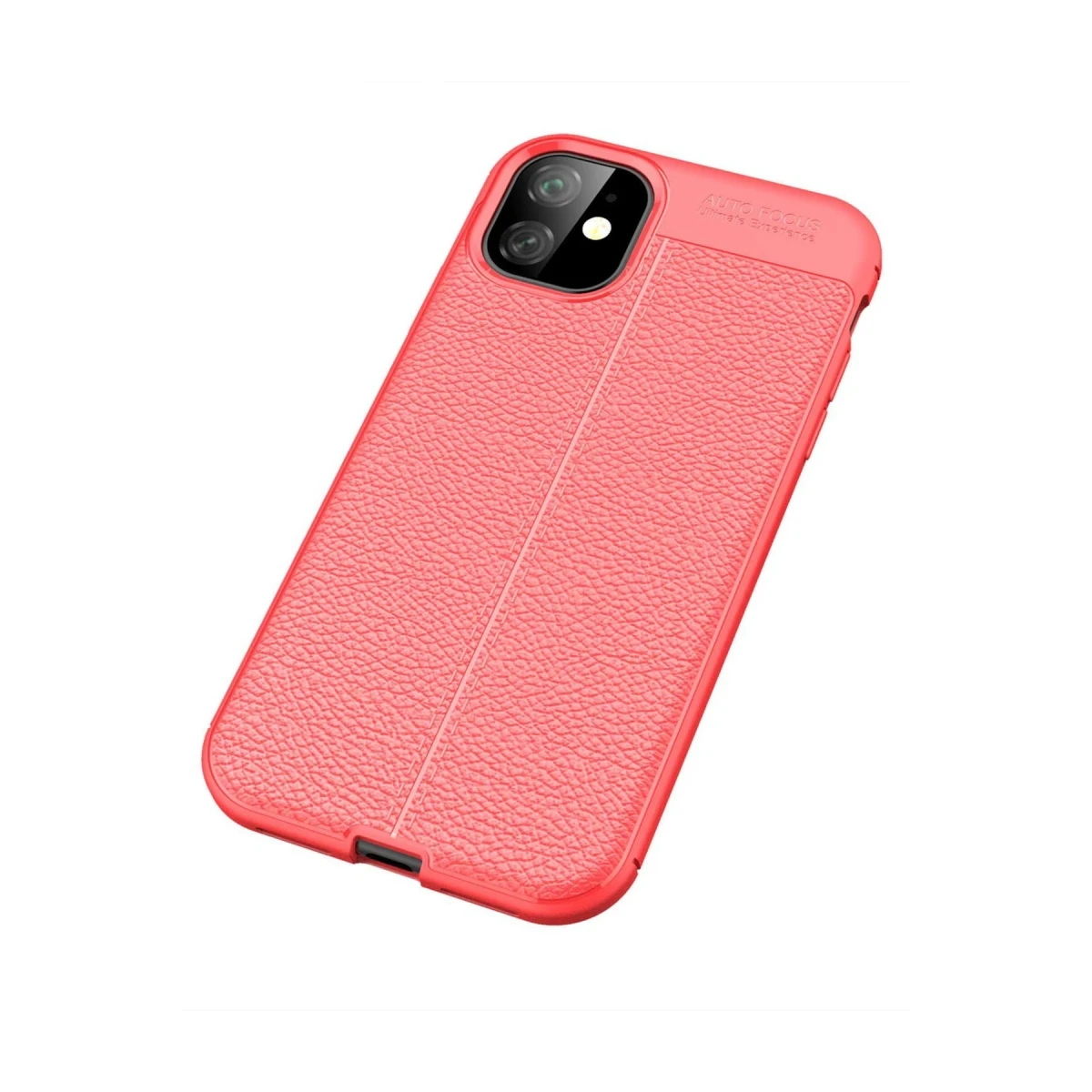 Apple iPhone 11 Kılıf Auto Focus Kapak - Kırmızı