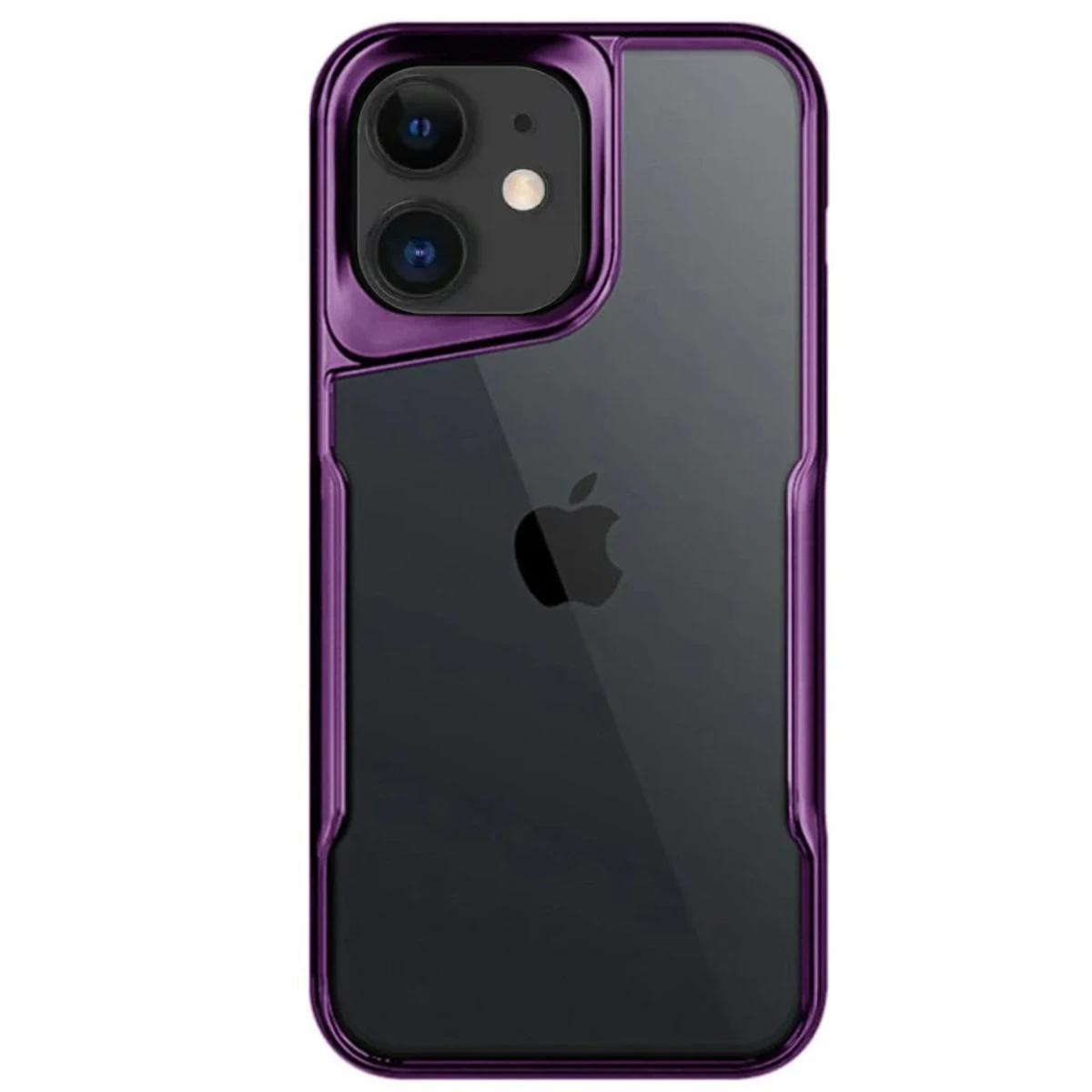 Apple iPhone 11 Kılıf Boyi Silikon Kapak - Derin Mor
