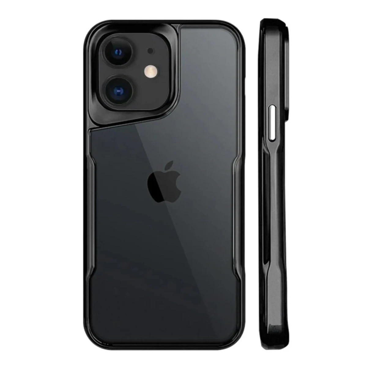Apple iPhone 11 Kılıf Boyi Silikon Kapak - Siyah
