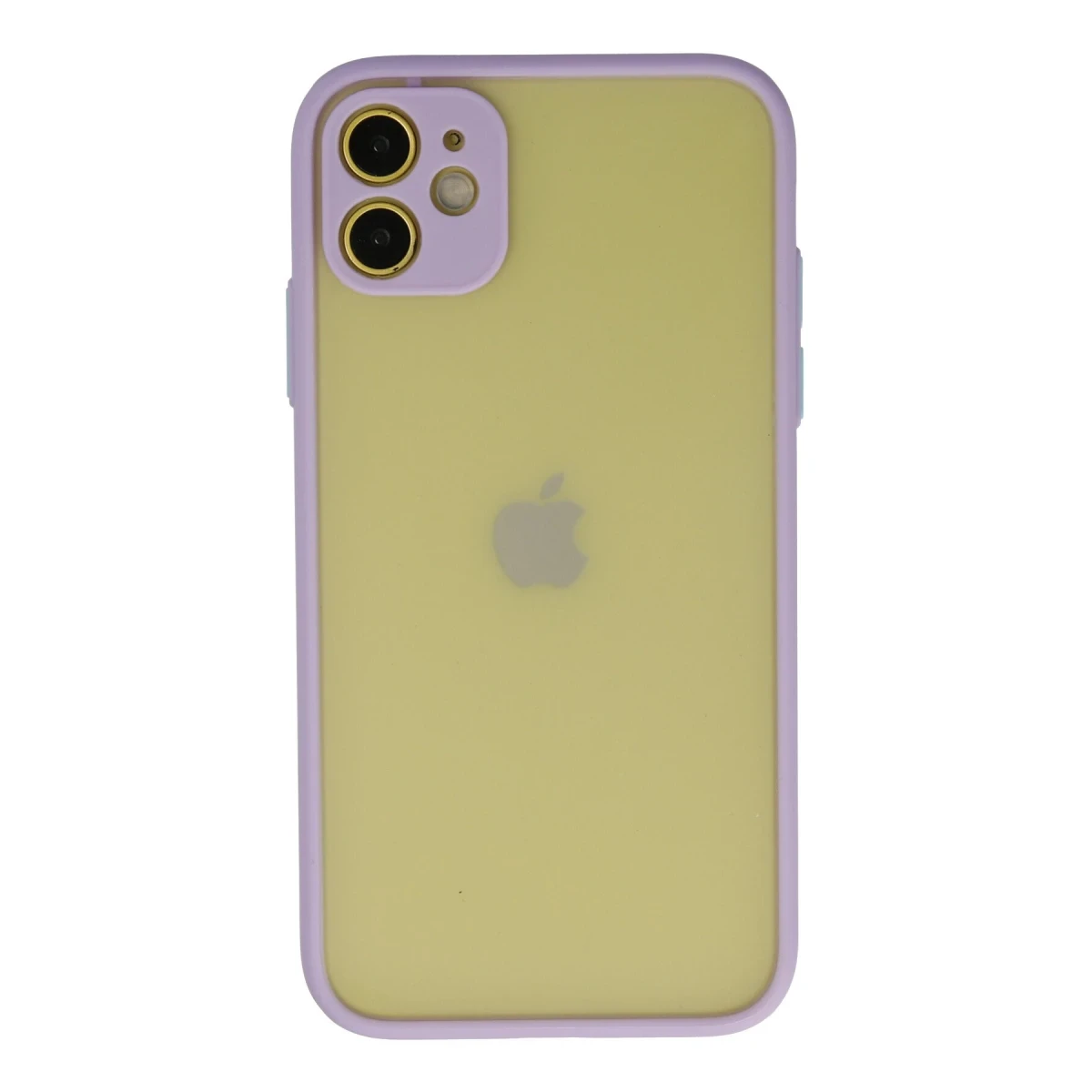 Apple iPhone 11 Kılıf Montreal Silikon Kapak - Mor