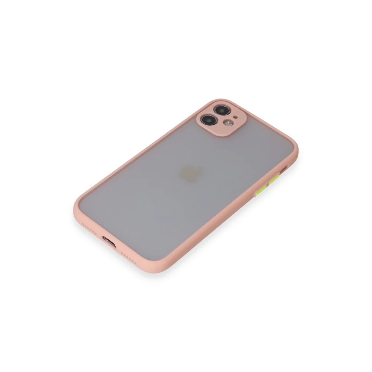 Apple iPhone 11 Kılıf Montreal Silikon Kapak - Pembe
