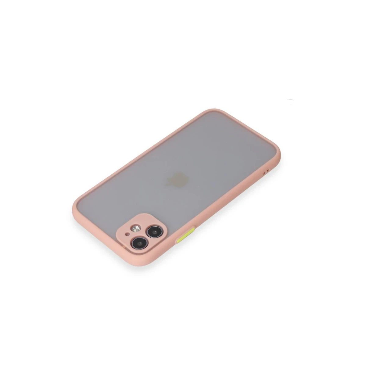 Apple iPhone 11 Kılıf Montreal Silikon Kapak - Pembe
