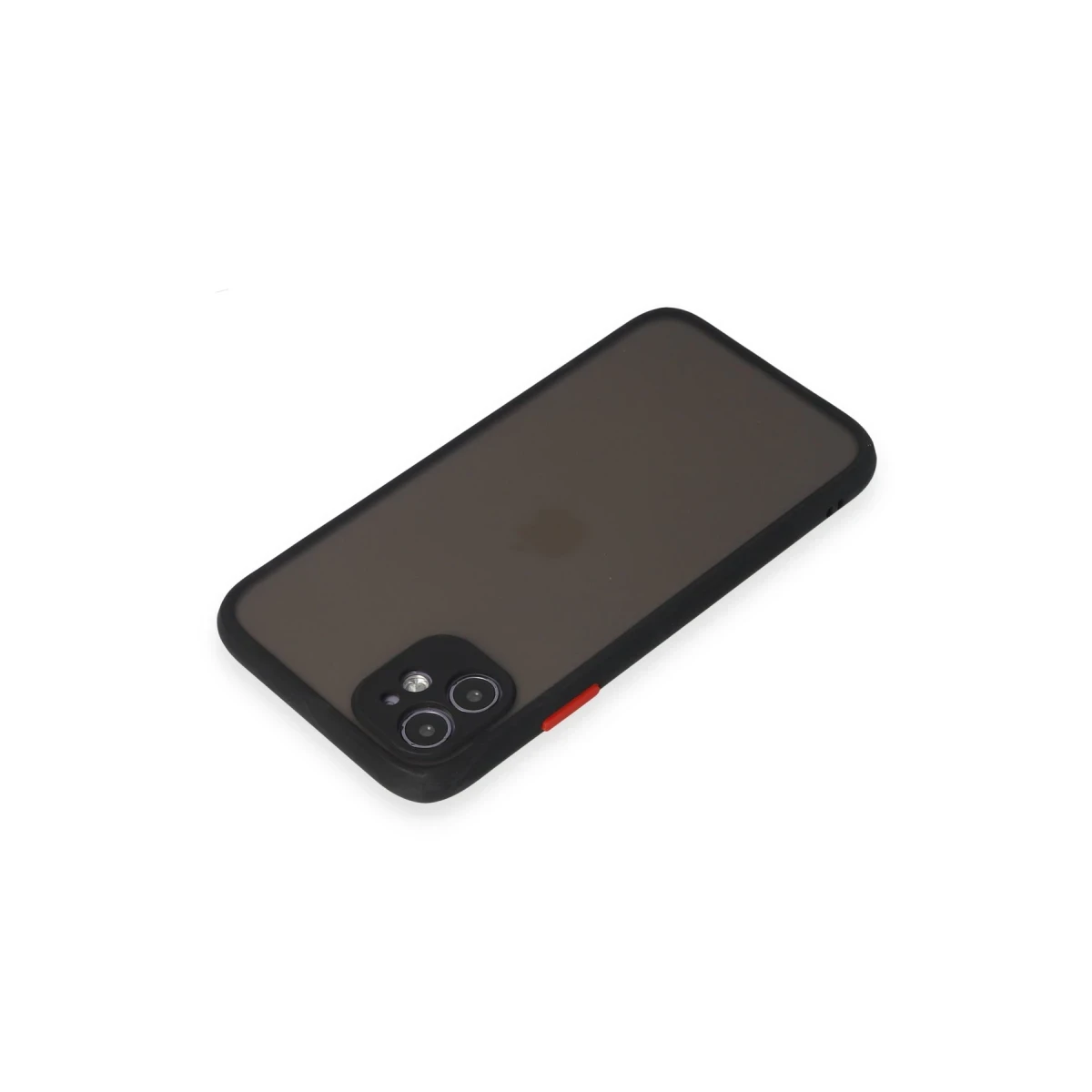 Apple iPhone 11 Kılıf Montreal Silikon Kapak - Siyah