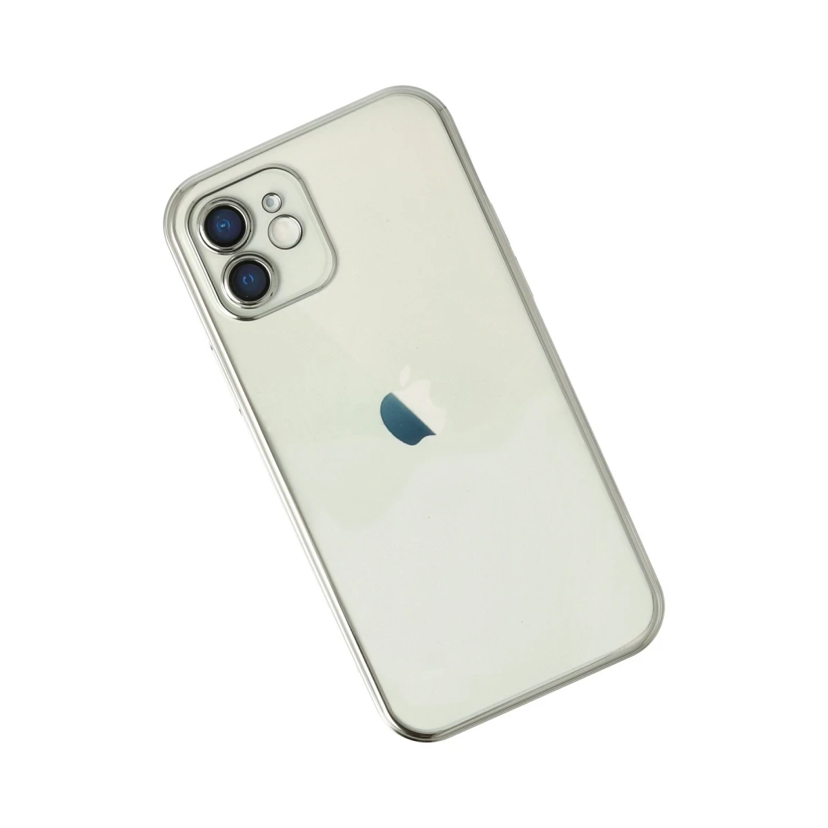 Apple iPhone 11 Kılıf Razer Lensli Silikon - Gümüş