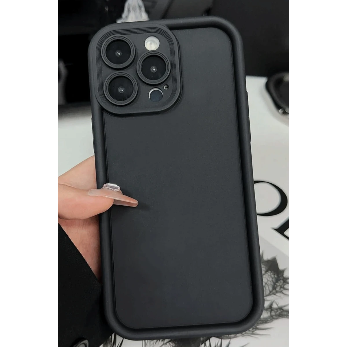 Apple iPhone 11 Kılıf Viera Silikon - Gri