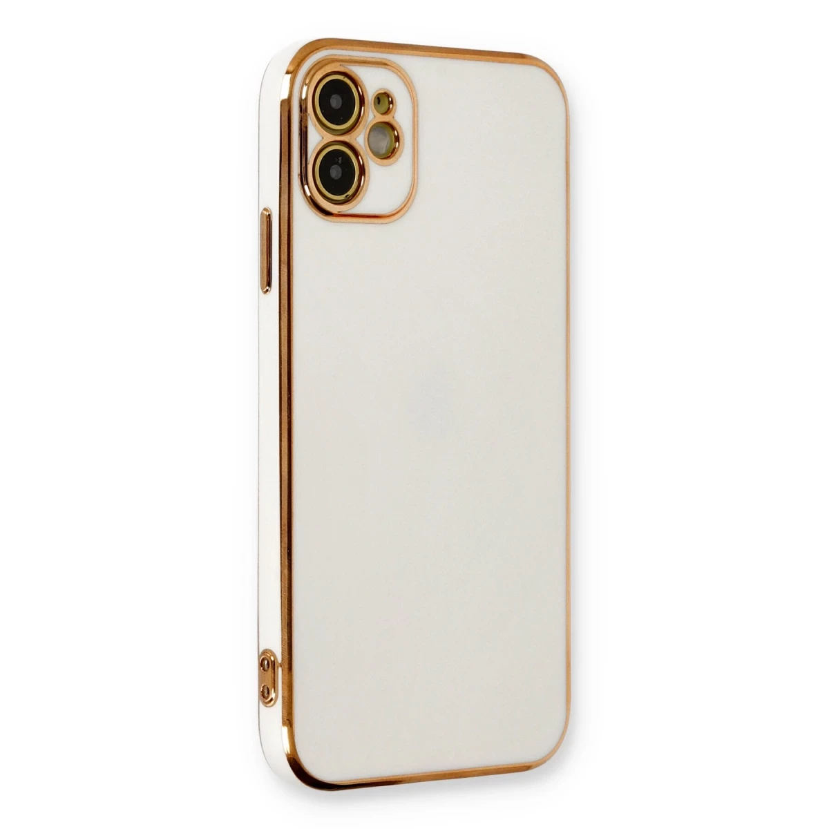 Apple iPhone 11 Kılıf Volet Silikon - Beyaz