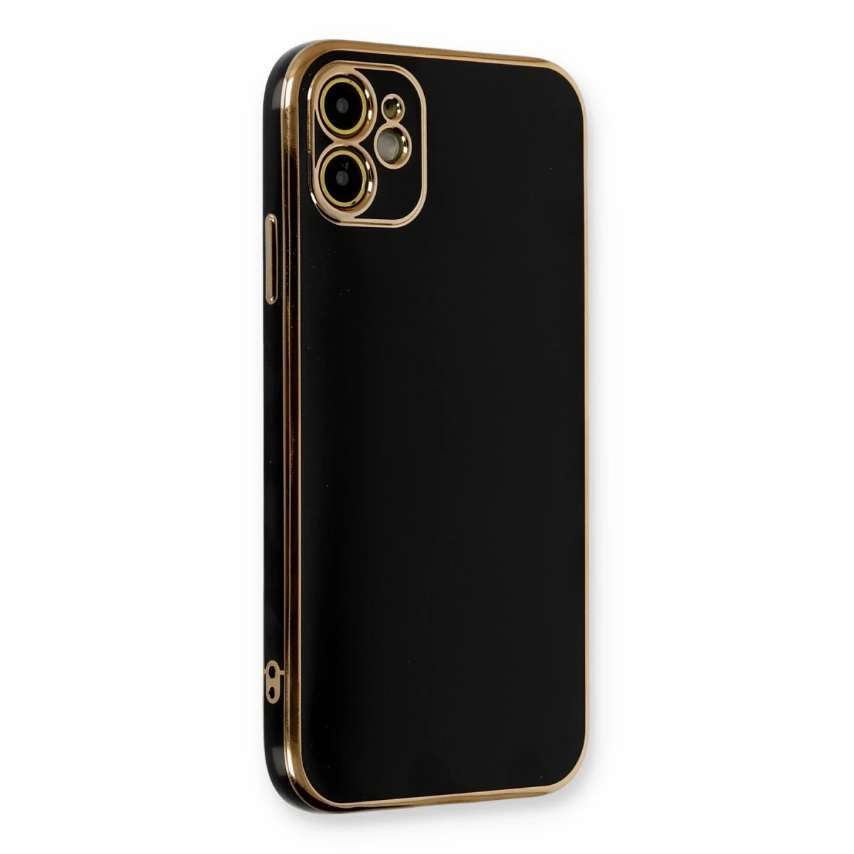 Apple iPhone 11 Kılıf Volet Silikon - Siyah