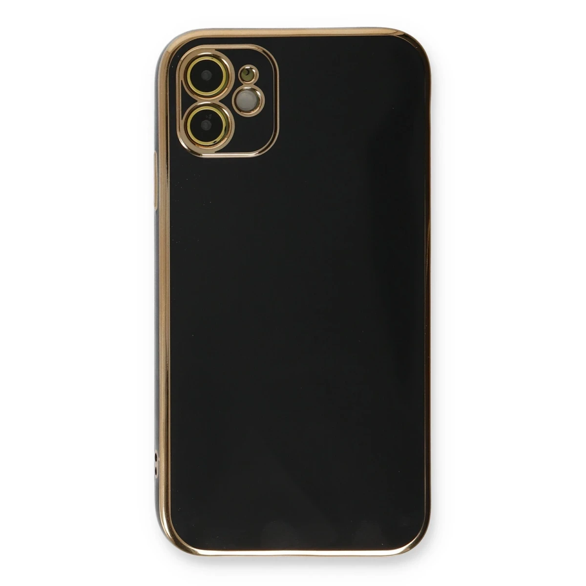 Apple iPhone 11 Kılıf Volet Silikon - Siyah