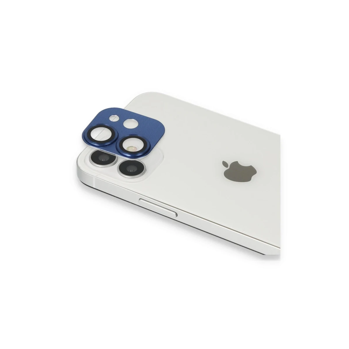 Apple iPhone 11 Pers Alüminyum Kamera Lens - Lacivert