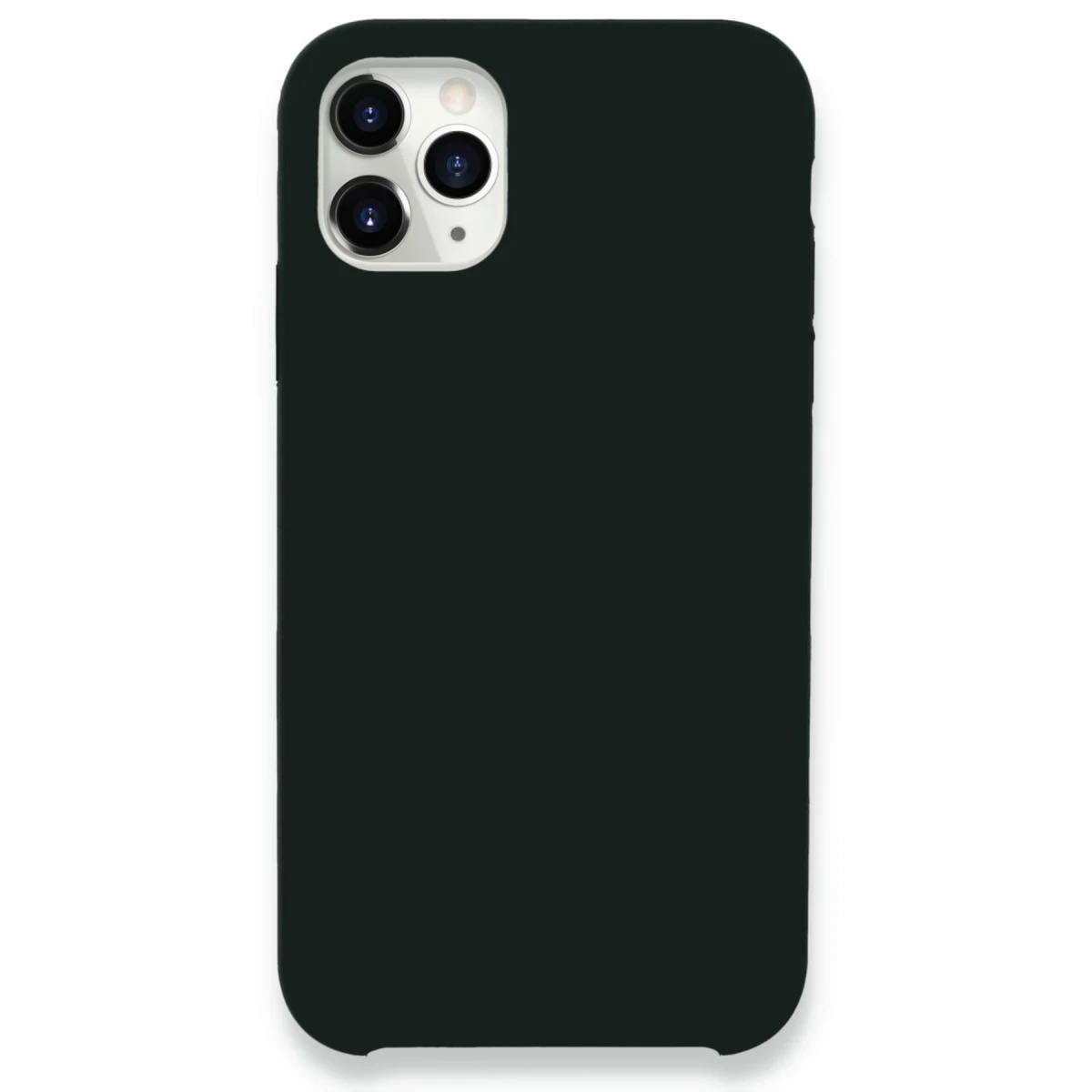 Apple iPhone 11 Pro Kılıf Lansman Legant Silikon - Koyu Yeşil