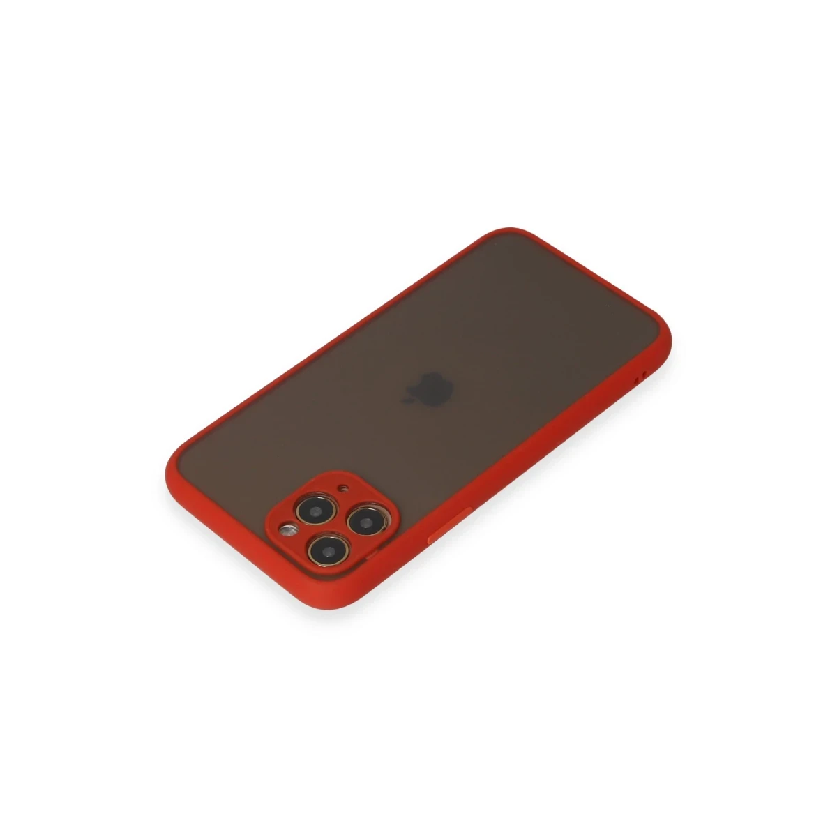 Apple iPhone 11 Pro Kılıf Montreal Silikon Kapak - Kırmızı