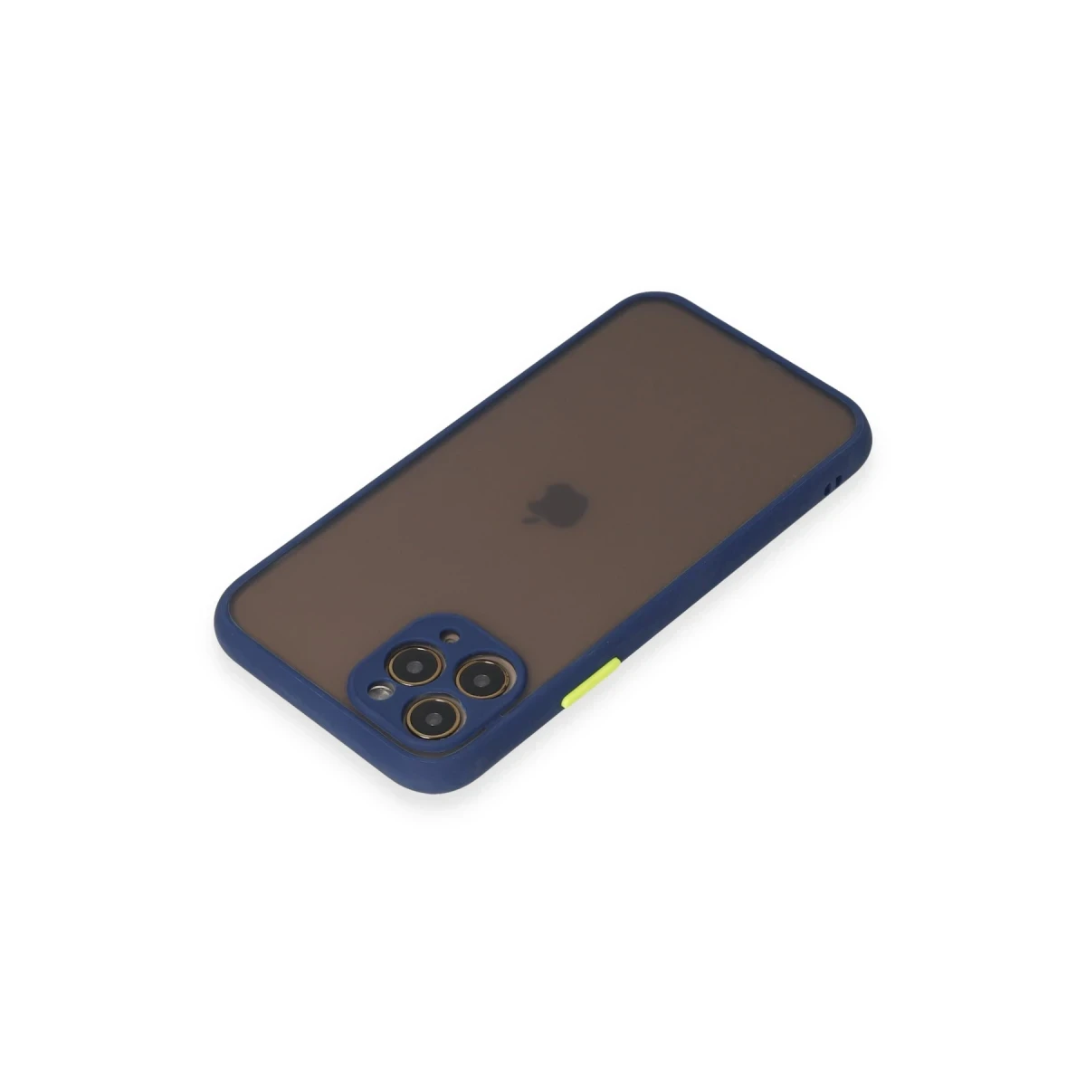 Apple iPhone 11 Pro Kılıf Montreal Silikon Kapak - Lacivert