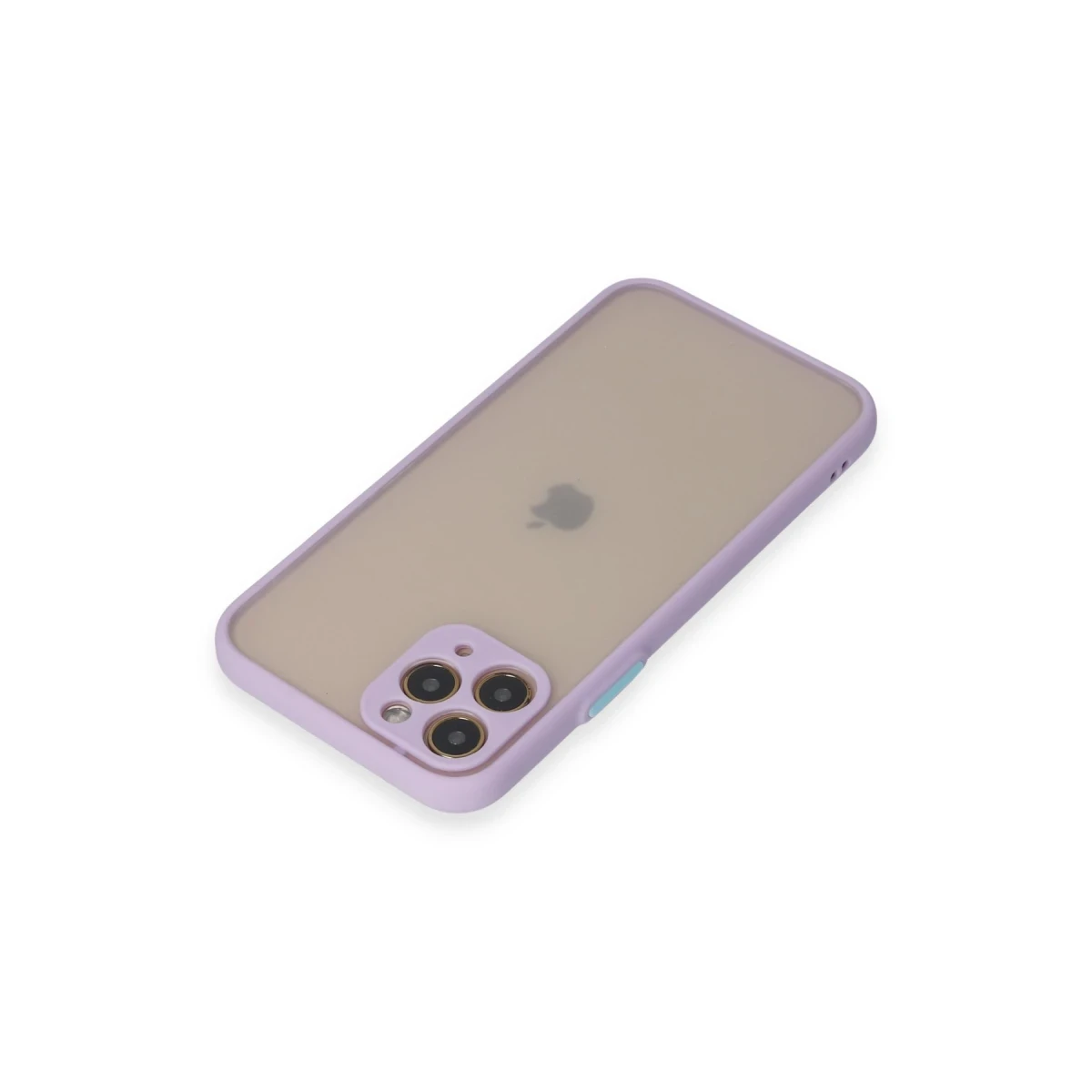 Apple iPhone 11 Pro Kılıf Montreal Silikon Kapak - Mor