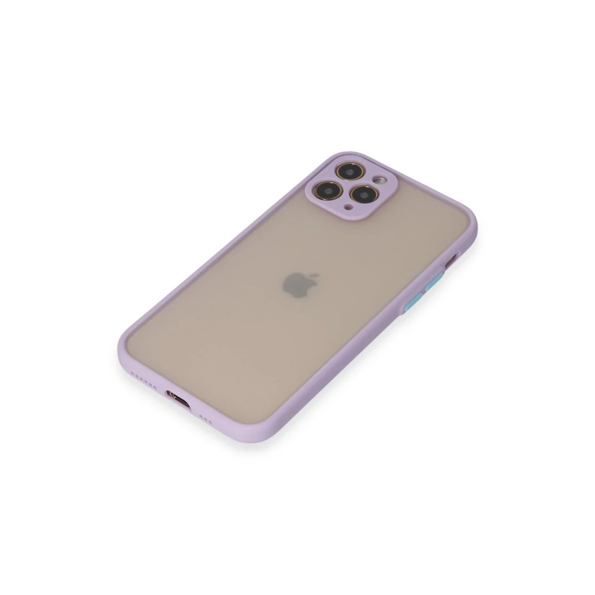 Apple iPhone 11 Pro Kılıf Montreal Silikon Kapak - Mor