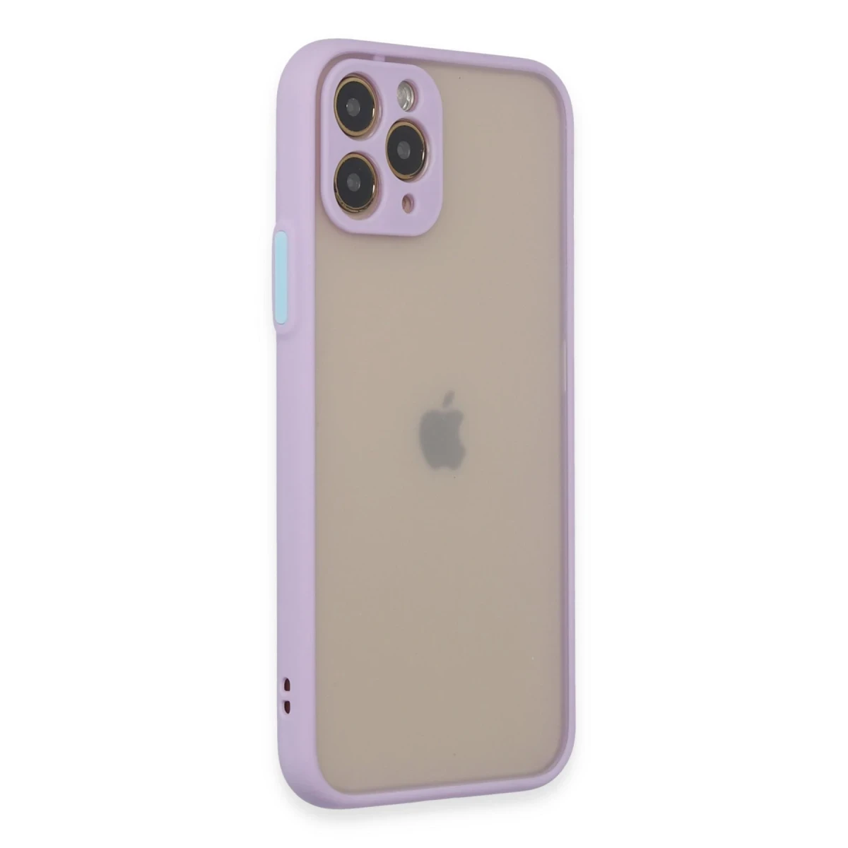 Apple iPhone 11 Pro Kılıf Montreal Silikon Kapak - Mor