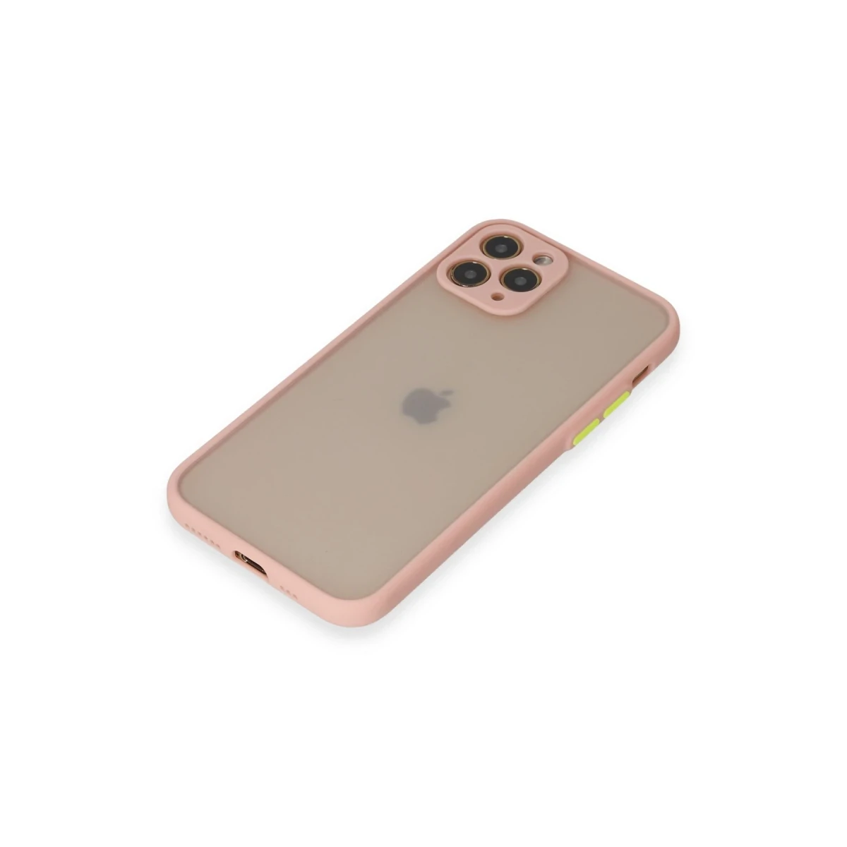 Apple iPhone 11 Pro Kılıf Montreal Silikon Kapak - Pembe