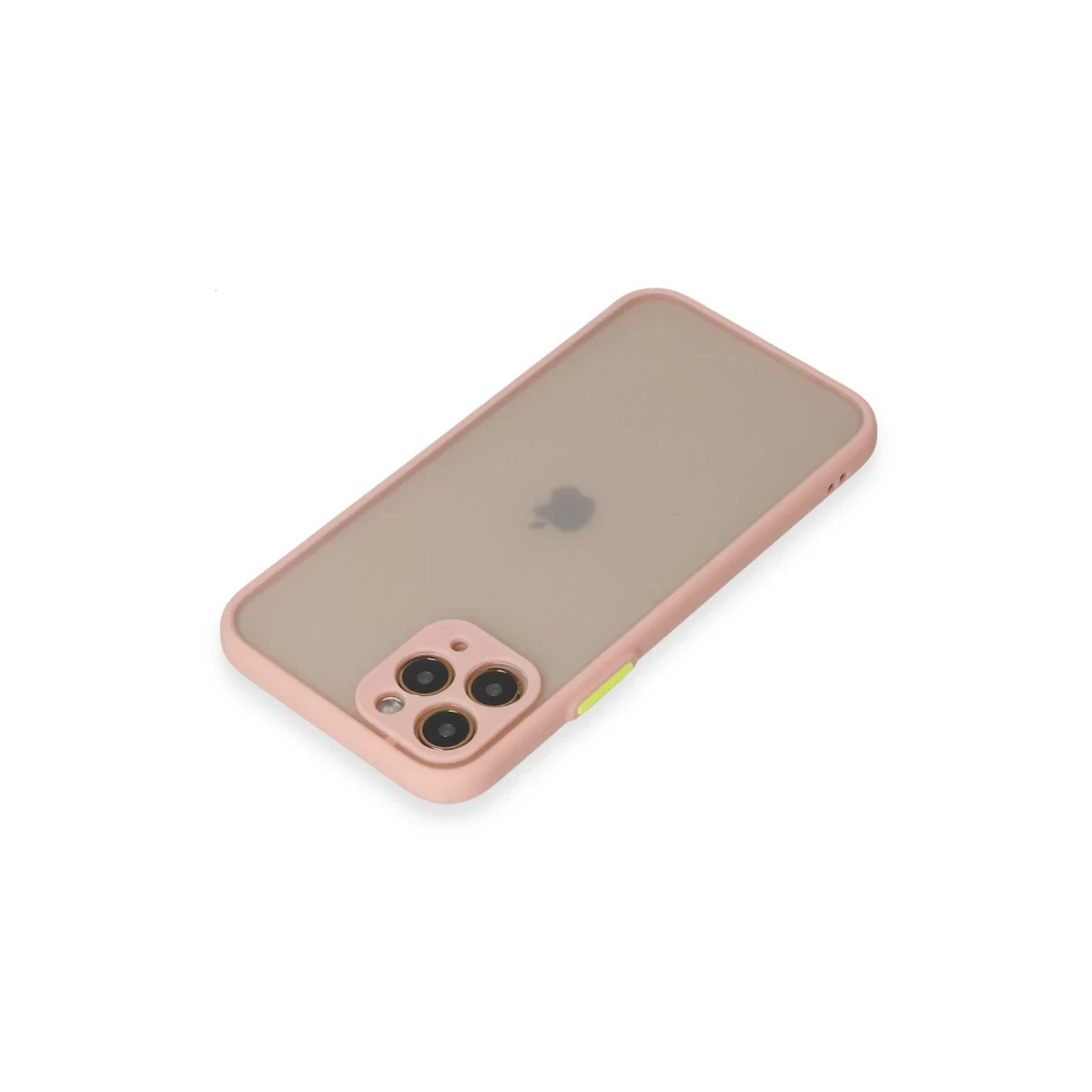 Apple iPhone 11 Pro Kılıf Montreal Silikon Kapak - Pembe
