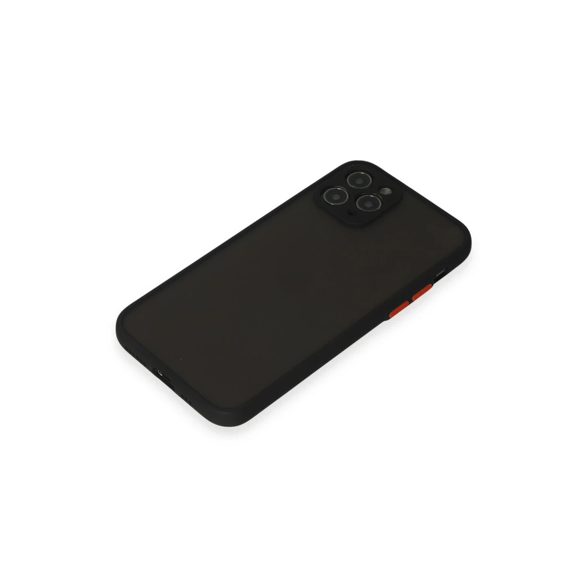 Apple iPhone 11 Pro Kılıf Montreal Silikon Kapak - Siyah
